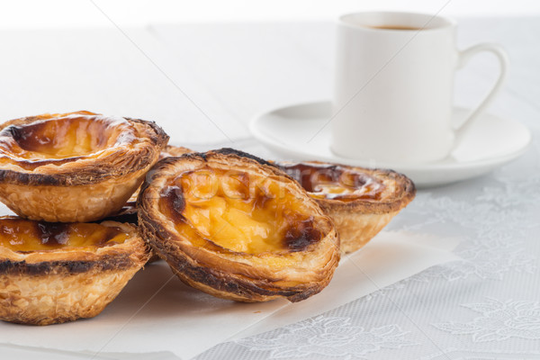 Egg tarts  Stock photo © homydesign