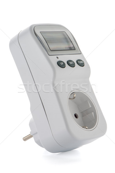 LCD Energy Power Meter Stock photo © homydesign