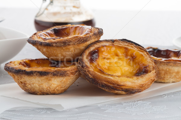 Egg tarts  Stock photo © homydesign