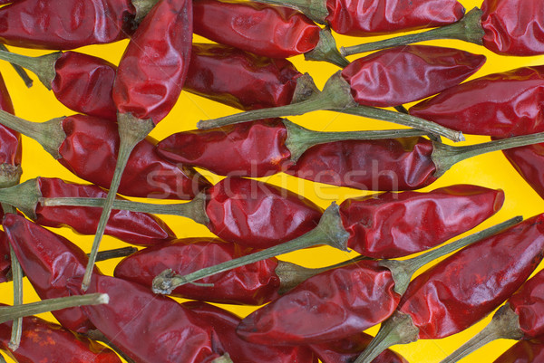 Red chilli peppers Stock photo © homydesign