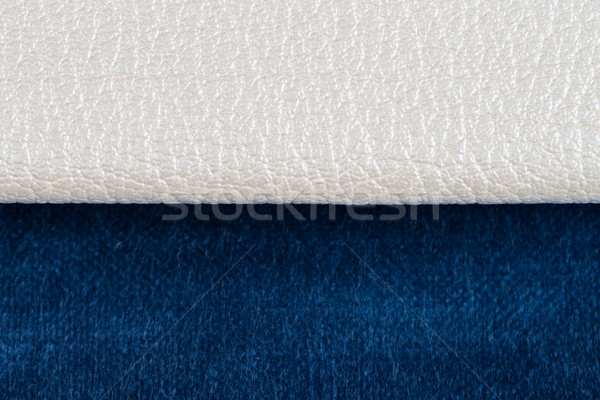 Blue fabric texture Stock photo © homydesign