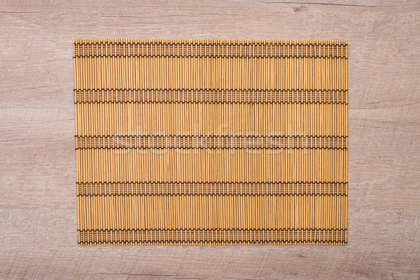 Bamboo place mat Stock photo © homydesign