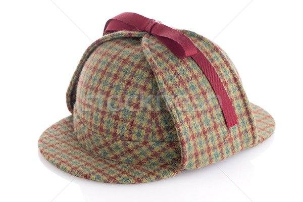 British Deerhunter or Sherlock Holmes cap Stock photo © homydesign