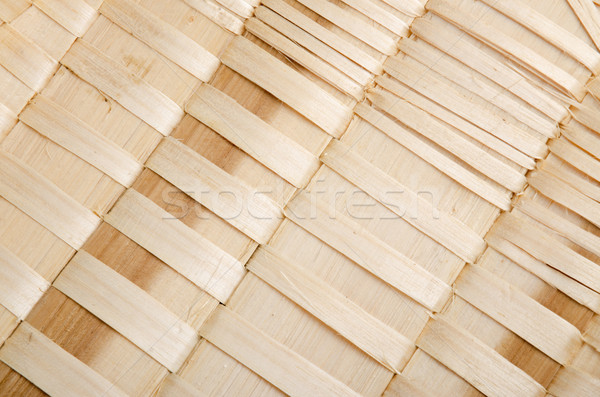 Background of rustic interlaced straw Stock photo © homydesign