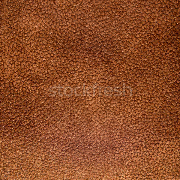 Brown leather texture closeup Stock photo © homydesign