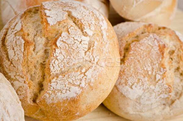 Bread closeup Stock photo © homydesign