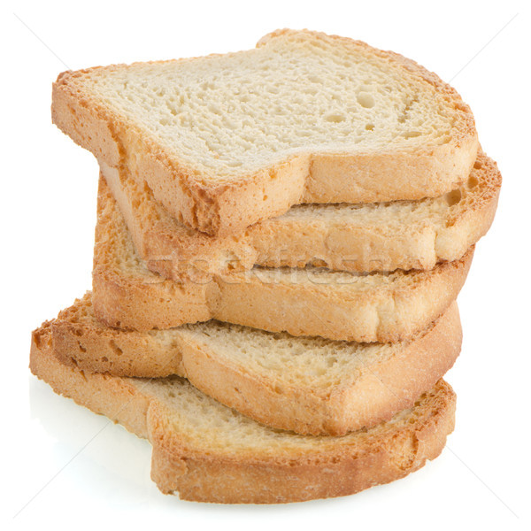 Golden brown toast Stock photo © homydesign