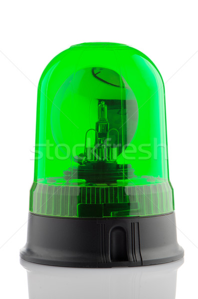 Groene baken witte medische veiligheid Stockfoto © homydesign