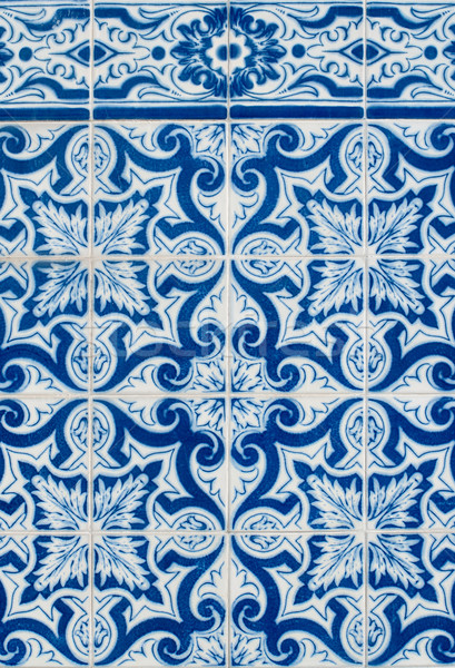 Foto stock: Cerâmico · azulejos · colorido · vintage · espanhol · estilo