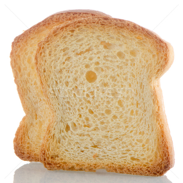 Golden brown toast Stock photo © homydesign