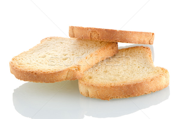 Golden brown toast Stock photo © homydesign