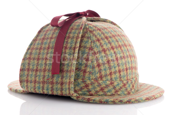 British Deerhunter or Sherlock Holmes cap Stock photo © homydesign
