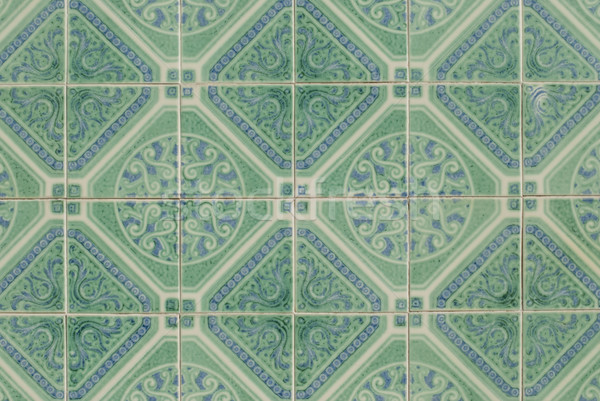 Portuguese glazed tiles 196 Stock photo © homydesign