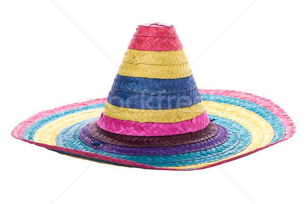 Colorful mexican sombrero Stock photo © homydesign