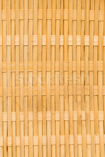 Background of rustic interlaced straw Stock photo © homydesign