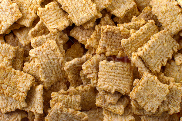 Crunchy breakfast cereals background Stock photo © homydesign