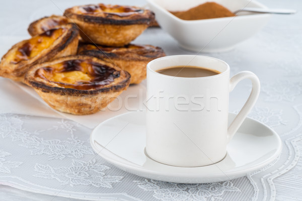 Egg tarts  Stock photo © homydesign