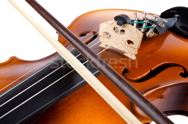 Violin close up  Stock photo © homydesign