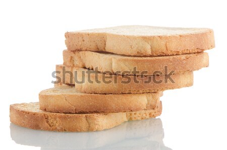 Golden brown toast Stock photo © homydesign