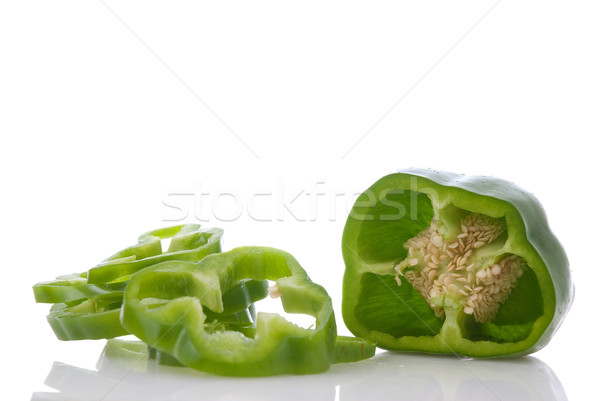 Green pepper Stock photo © homydesign