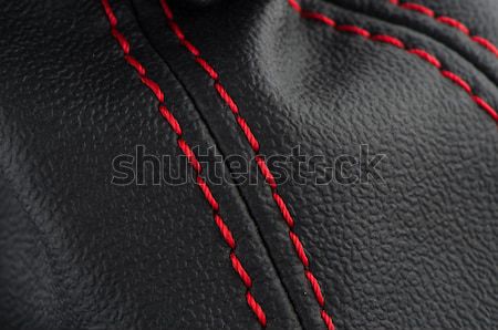 Black leather  Stock photo © homydesign
