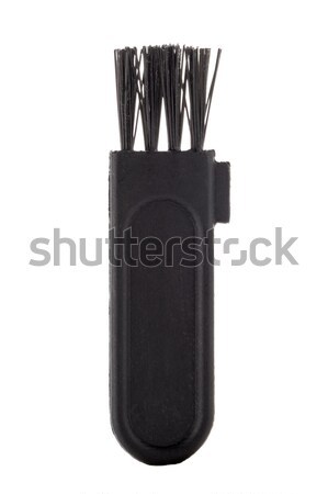 Small black cleaning brush Stock photo © homydesign