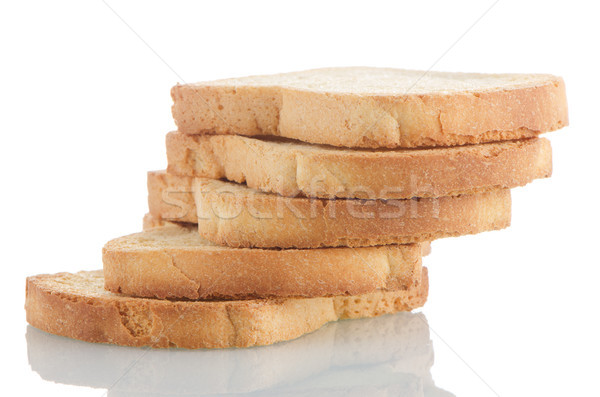 Stock photo: Golden brown toast