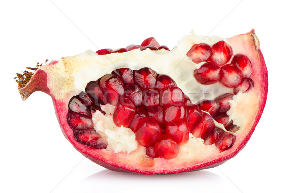 Stock photo: Half pomegranate fruit