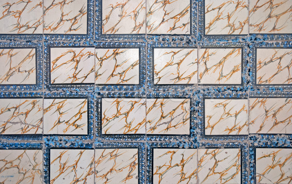 Ornamental old tiles Stock photo © homydesign