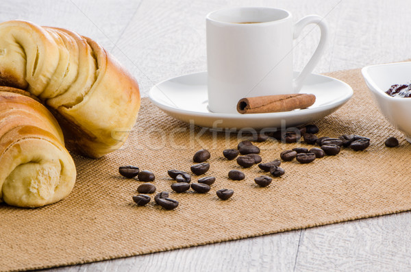 Кубок черный кофе дома текстуры продовольствие здании Сток-фото © homydesign