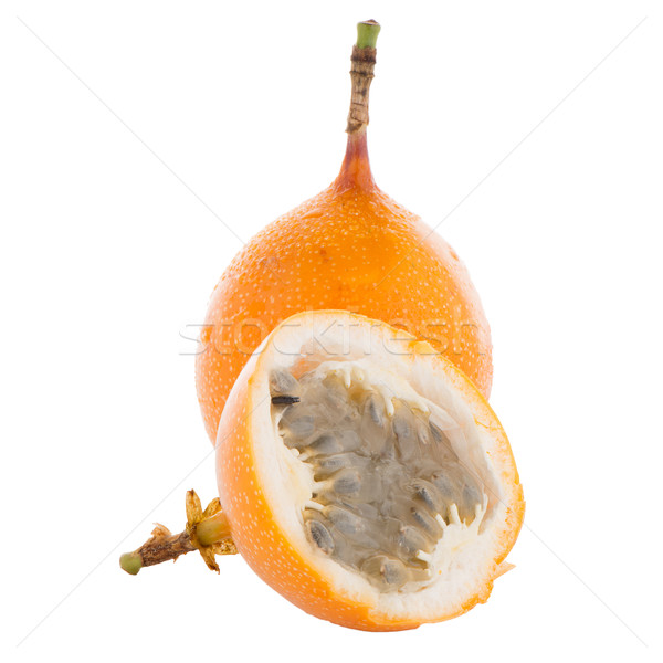 Szenvedély gyümölcs étel narancs trópusi citromsárga Stock fotó © homydesign