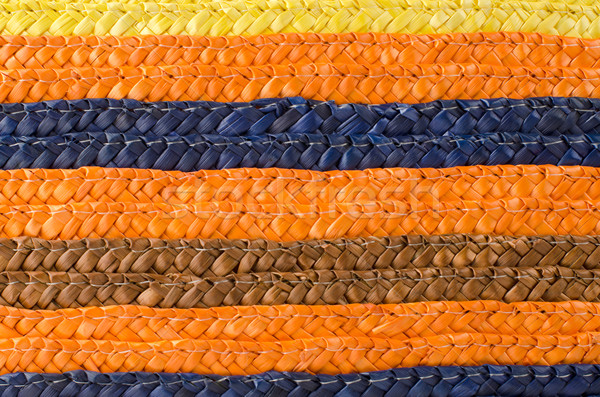 Wicker stripes pattern Stock photo © homydesign