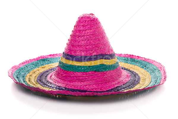 Colorful mexican sombrero Stock photo © homydesign