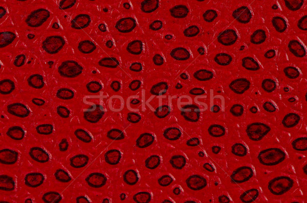Red leather book cover detail Stock photo © homydesign