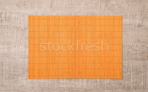 Bamboo place mat Stock photo © homydesign