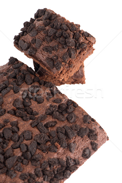 Foto stock: Chocolate · postre · blanco · cocina · comida · plato