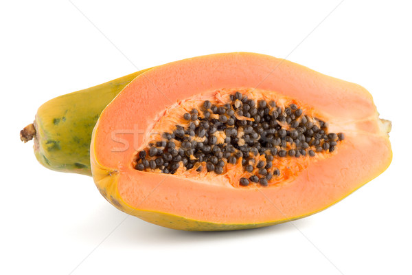 Stock photo: Fresh and tasty papaya