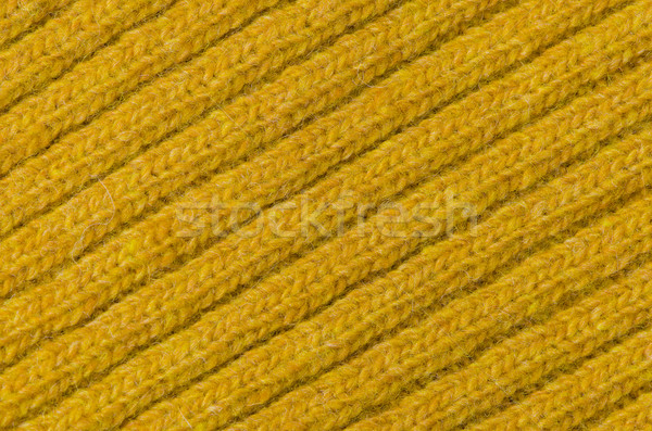 Yellow wool texture Stock photo © homydesign