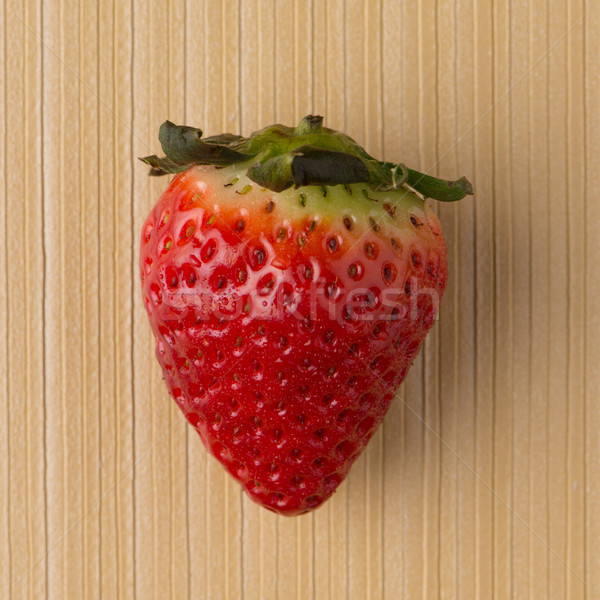 Fresh strawberry Stock photo © homydesign