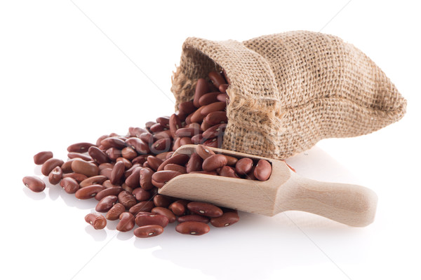 Red beans bag Stock photo © homydesign