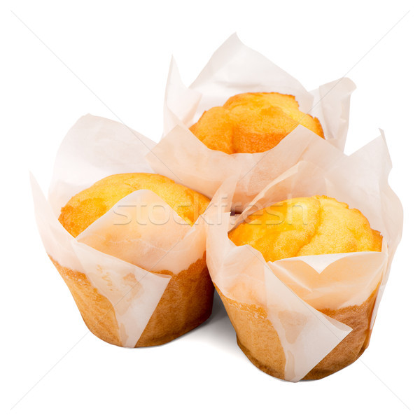 Magdalena Typical Spanish Plain Muffin Stock photo © homydesign