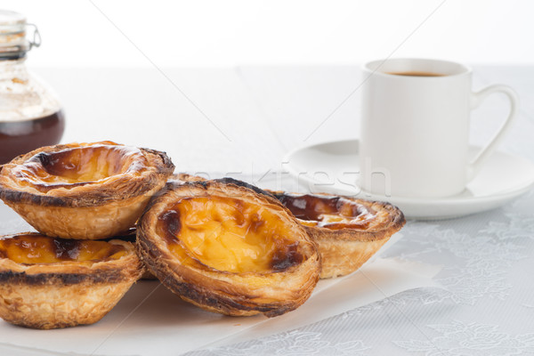 Egg tarts  Stock photo © homydesign