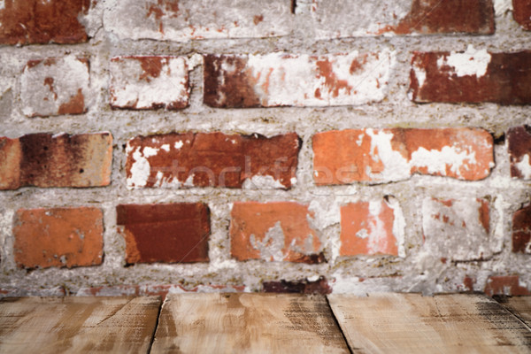 Wooden table top Stock photo © homydesign