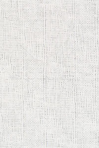 Stock photo: White fabric texture