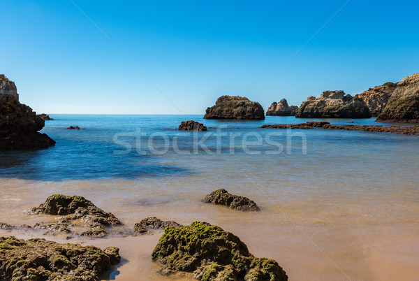 Stock photo: Beach of Praia da Rocha