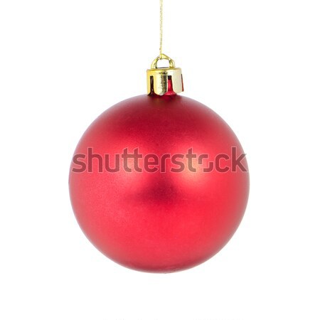 Christmas ball isolated Stock photo © homydesign