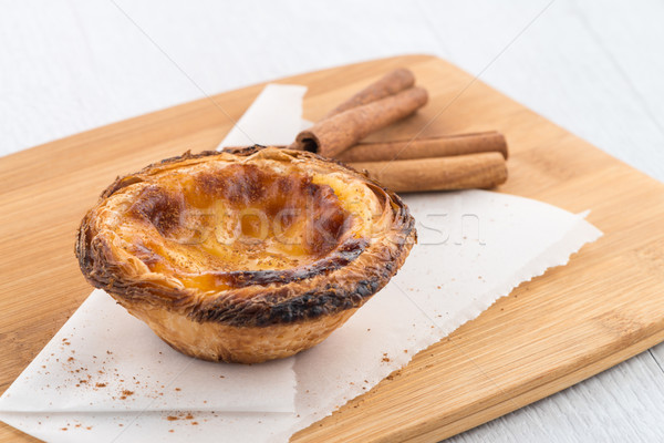 Egg tarts  Stock photo © homydesign