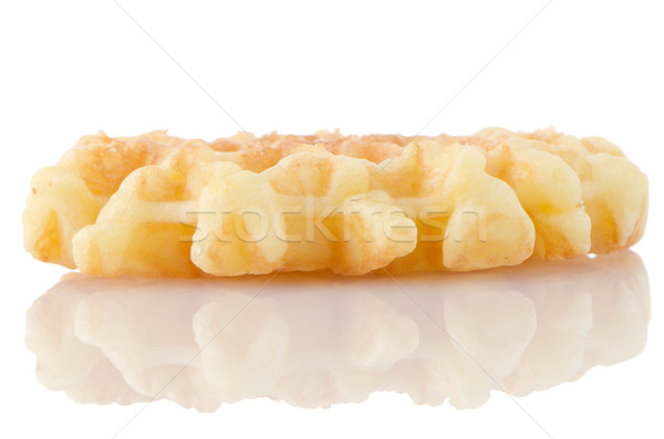 Crisp waffle Stock photo © homydesign