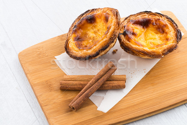 Egg tarts  Stock photo © homydesign