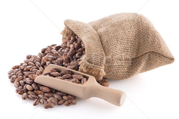 Pinto beans bag Stock photo © homydesign